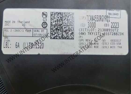 تراشه مدار یکپارچه TCAN4550RGYRQ1 Transceiver CAN یکپارچه خودرو