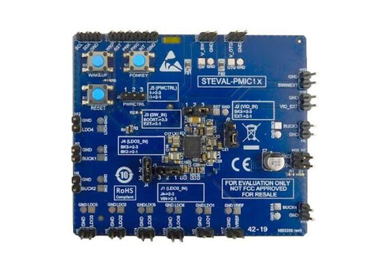STEVAL-PMIC1K1 راه حل های جاسازی شده STPMIC1x هیئت ارزیابی IC مدیریت برق