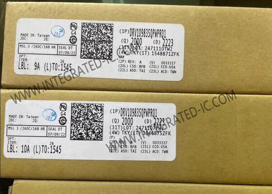 DRV10983SQPWPRQ1 تراشه مدار مجتمع درایور موتور DC برس‌خورده 3 فاز IC با خروجی 2 آمپر