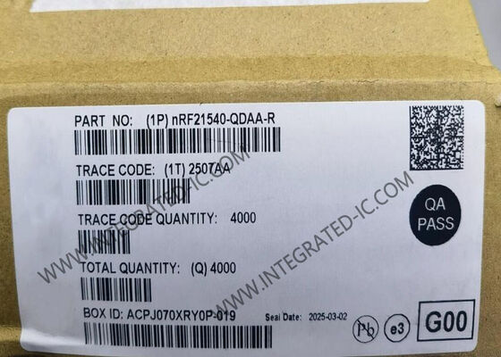 ماژول ارتباطات بی سیم NRF21540-QDAA-R 2.5GHz RF Front End 16-QFN