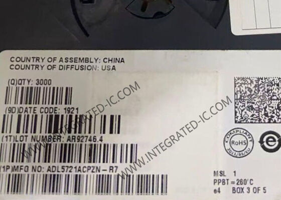 ماژول ارتباط بی‌سیم ADL5721ACPZN-R7 تقویت‌کننده RF باند باریک LFCSP8