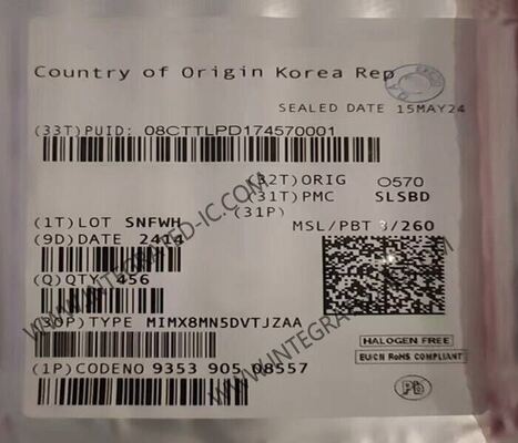 میکروکنترلر MIMX8MN5DVTJZAA MCU 1.5 گیگاهرتز 4 هسته ای ریزپردازنده IC LFBGA486