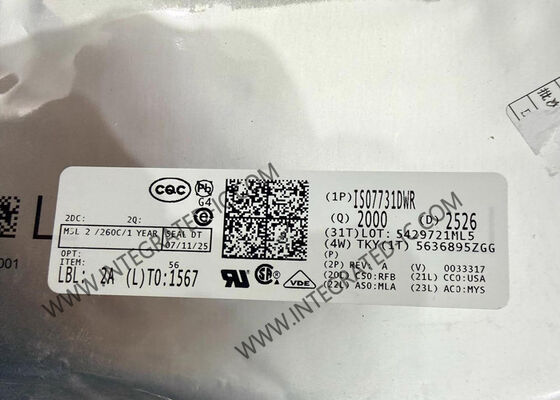 آیسی مجتمع ایزولاتور دیجیتال تقویتشده با سرعت بالا ISO7731DWR